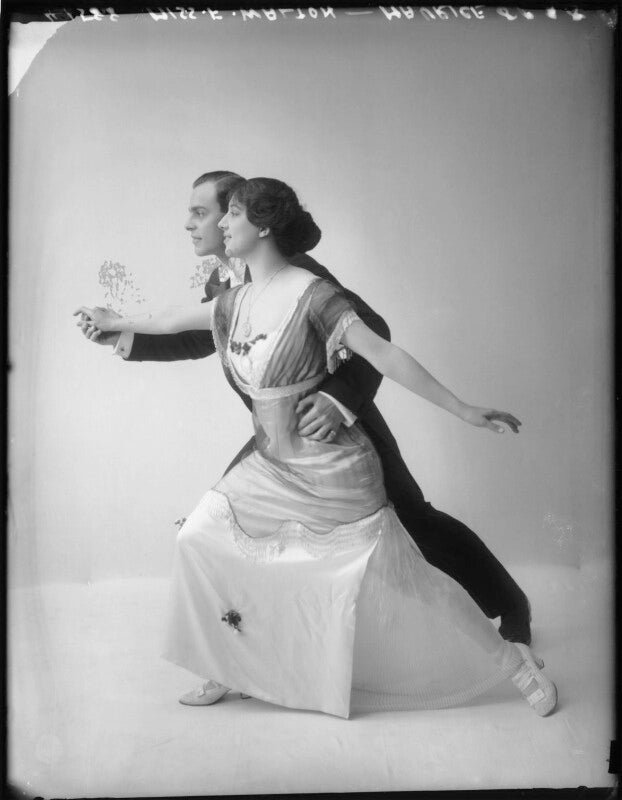 'maurice and walton' (maurice mouvet; florence walton) npg x101581