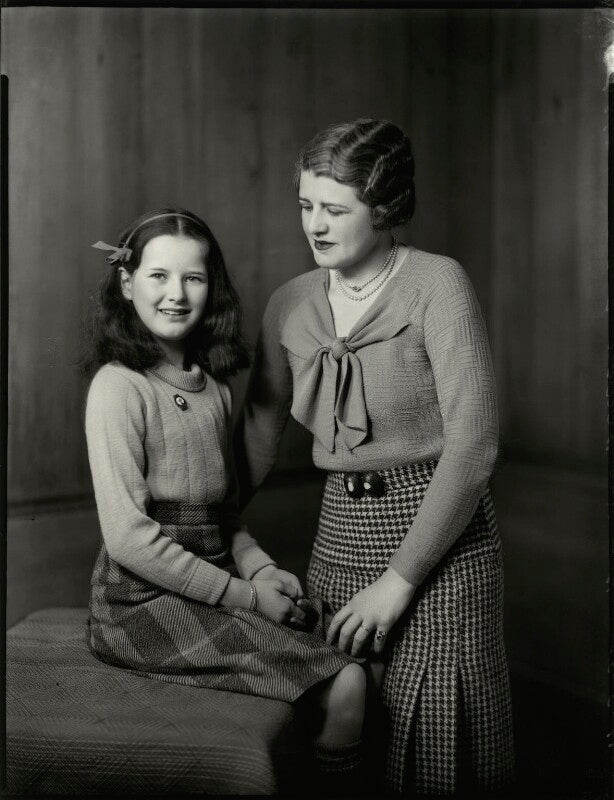 Elizabeth valerie cross (née eaton); sheila marguerite eaton (née dumbleton) npg x151563