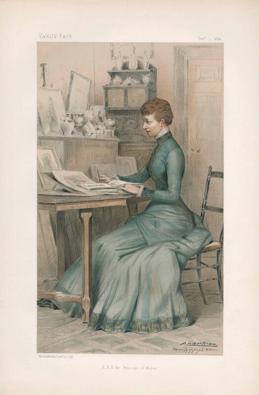 "her royal highness the princess of wales" "h. r. h. the princess."' (queen alexandra) npg d44097