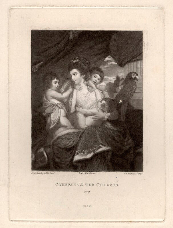 Cornelia and her children npg d1483