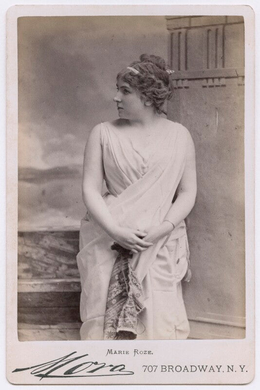 Marie roze as 'margherita' in 'mefistofele' npg x197385