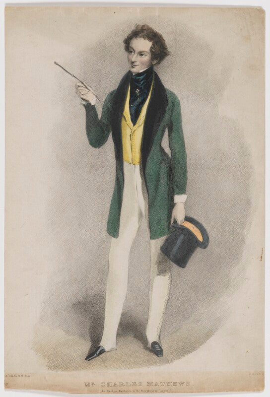 Charles james mathews as george rattleton in 'the humpbacked lover' npg d5226