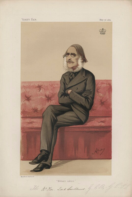 William rose mansfield, 1st baron sandhurst ('statesmen. no. 173.') npg d43642