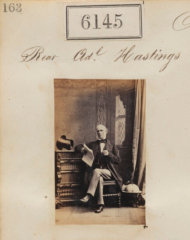 Rear admiral hastings npg ax56091