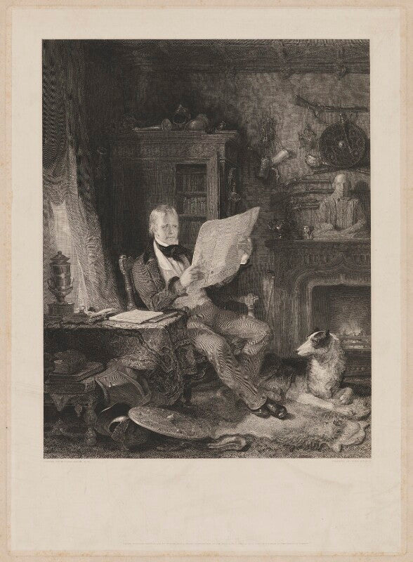 Sir walter scott, 1st bt npg d40596