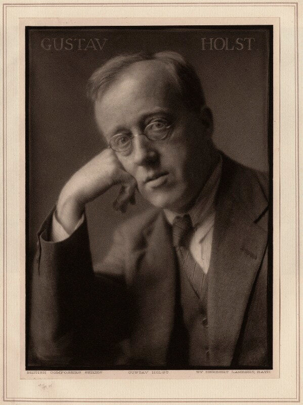 Gustav holst npg ax7745