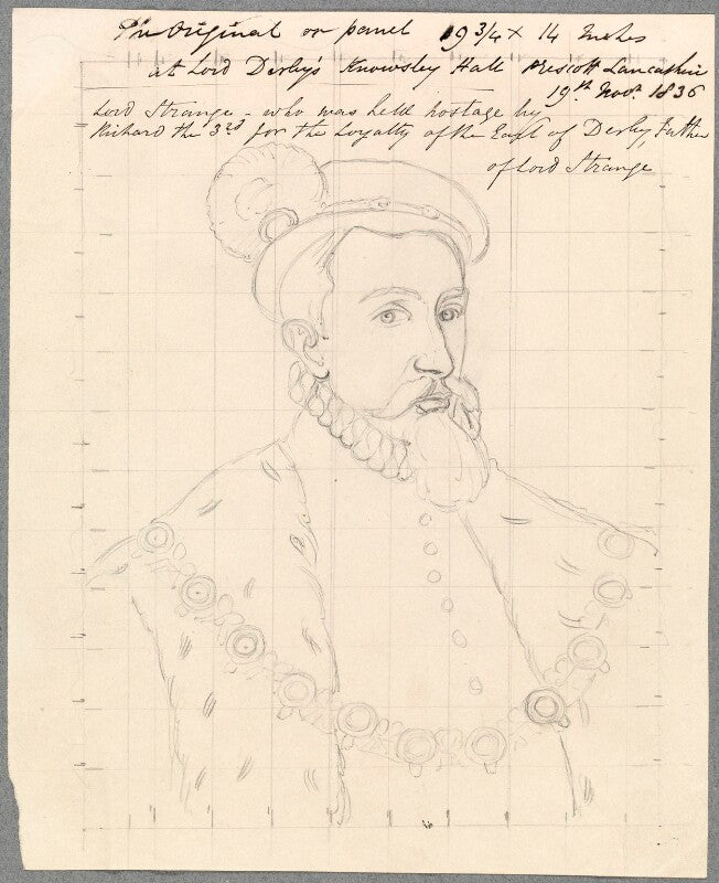 George stanley, lord strange npg d23084