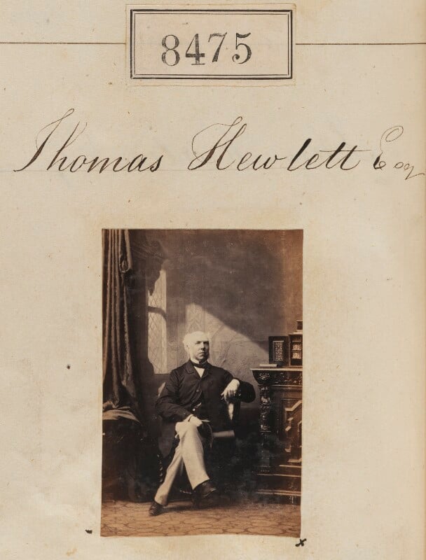 Thomas hewlett npg ax58297