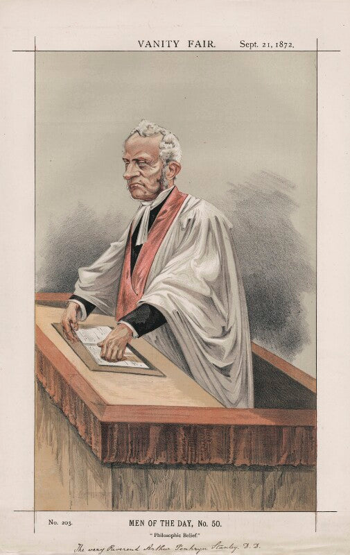Arthur penrhyn stanley ('men of the day, no. 50.') npg d43554