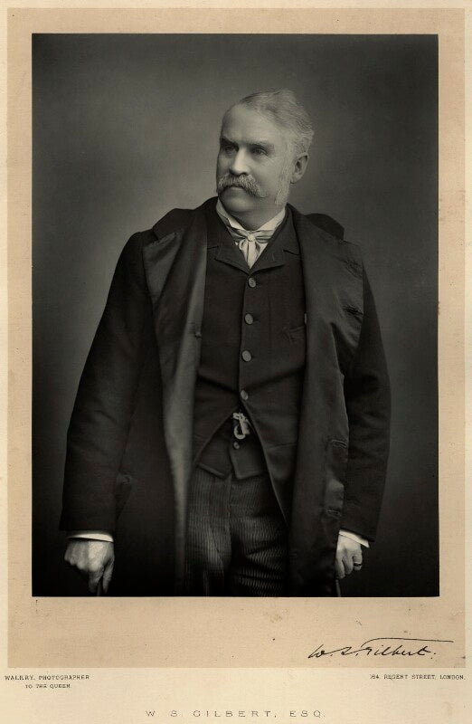 Sir william schwenck gilbert npg ax9127