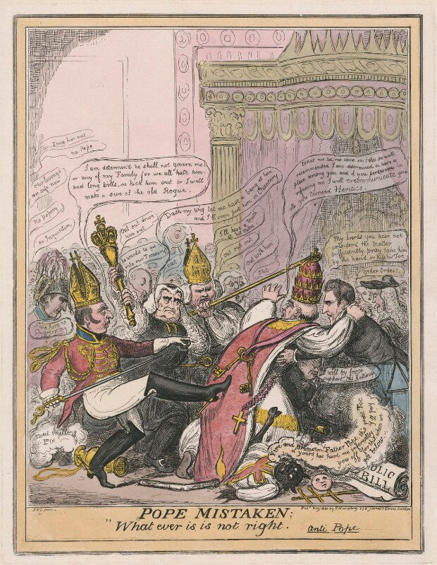 Pope mistaken npg d48680