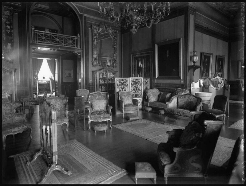 Interior of the home of annie (née cass), viscountess cowdray npg x33115