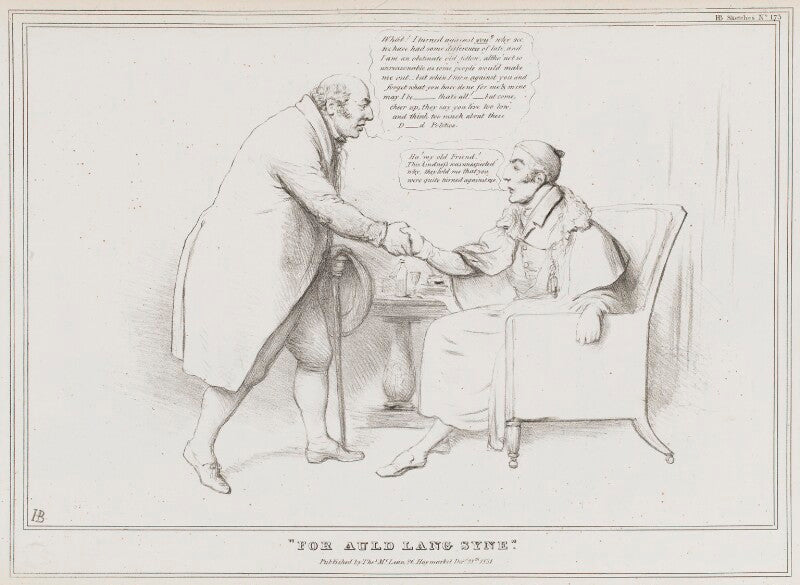 'for auld lange syne' npg d41108