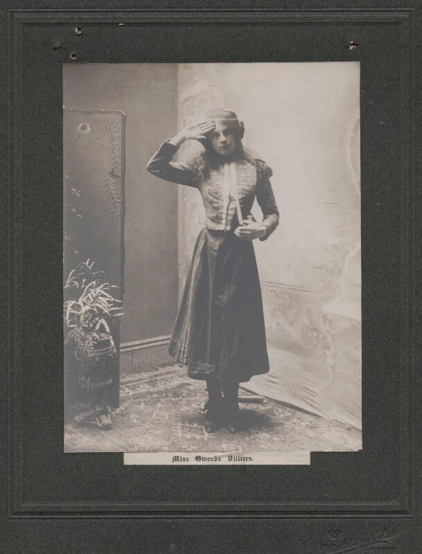 Gwenda villiers as cigarette in 'under two flags' npg x27132