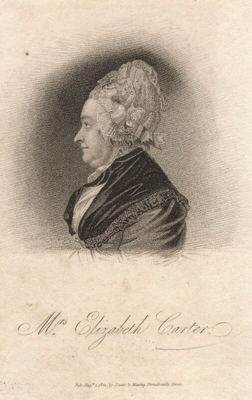Elizabeth carter npg d13648