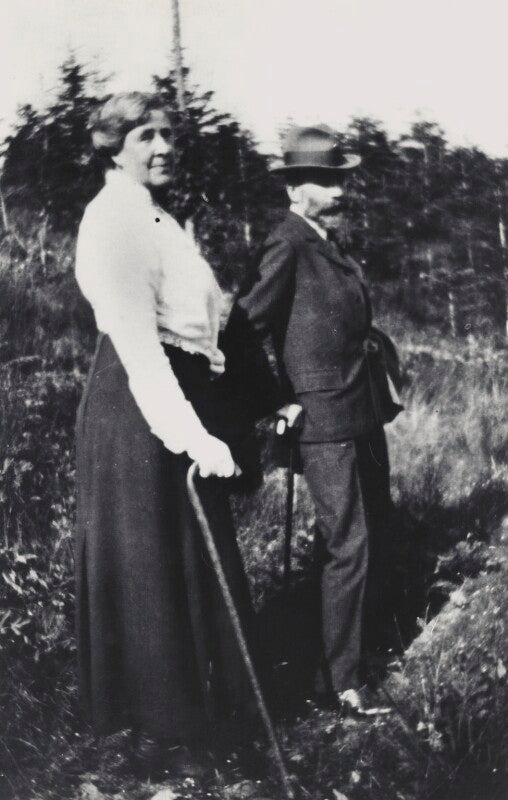 Mary berenson (née smith); bernard berenson npg ax161090