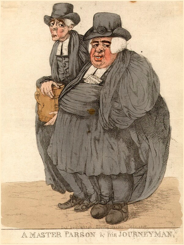 'a master parson & his journeyman' npg d9039