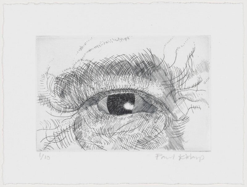 Engraving of an eye npg d49605