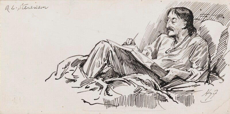 Robert louis stevenson npg 3518