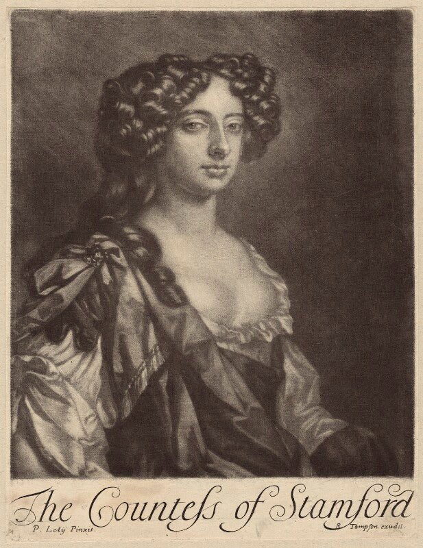 Elizabeth grey (née harvey), countess of stamford npg d30522
