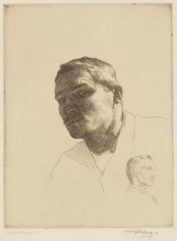 William strang; ernest sichel npg d31915