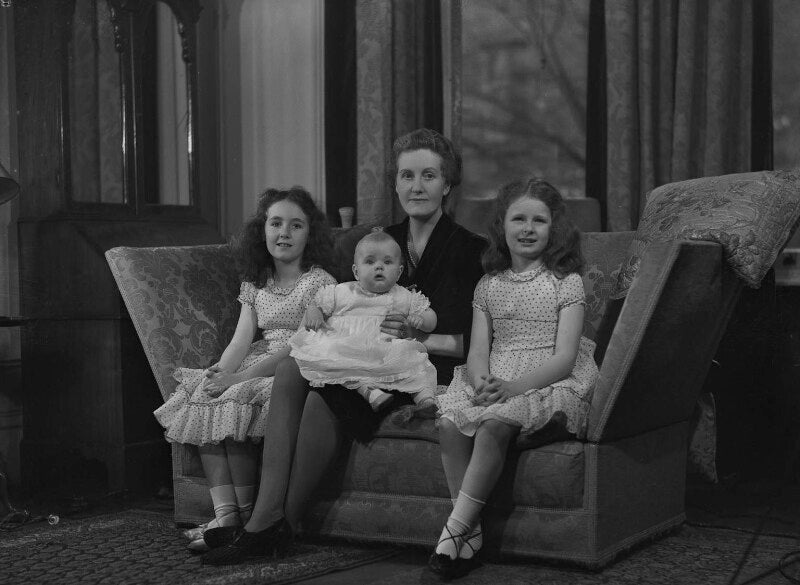 Catherine armstrong (née buckley) with her sisters jane gwellian armstrong slade (née buckley) and marion miranda armstrong buckley npg x73144