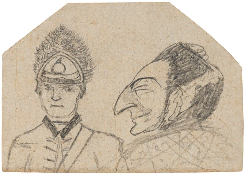 Grenadier officer and an unknown french gentleman npg 4855(20)