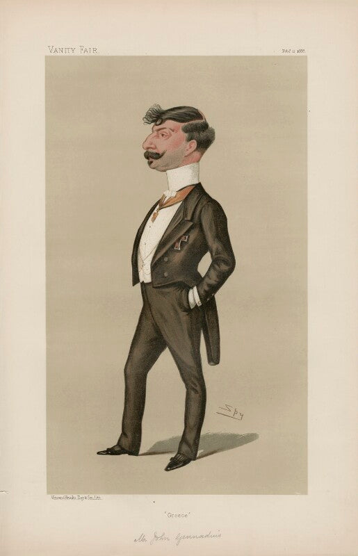 Joannes gennadius ('men of the day. no. 396.') npg d44372