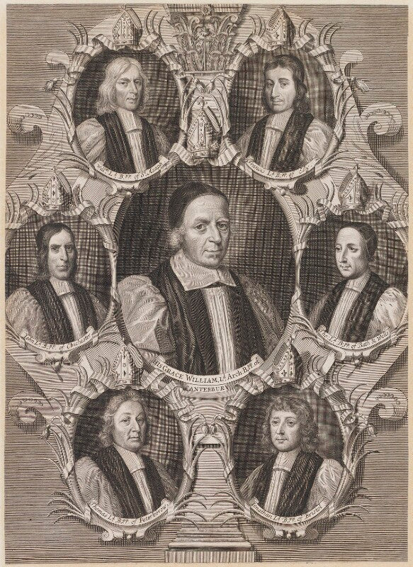 The seven bishops committed to the tower in 1688 npg d1333