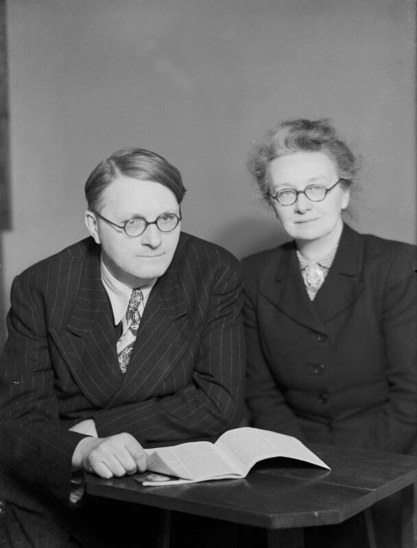 Dorothy mary moyle needham (née moyle); joseph needham npg x96752