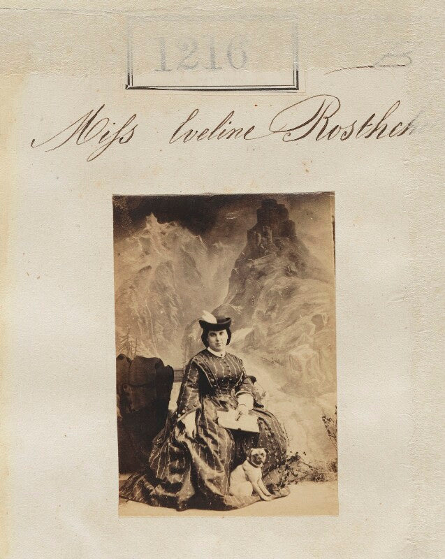 Evelina gertrude de rothschild npg ax50658