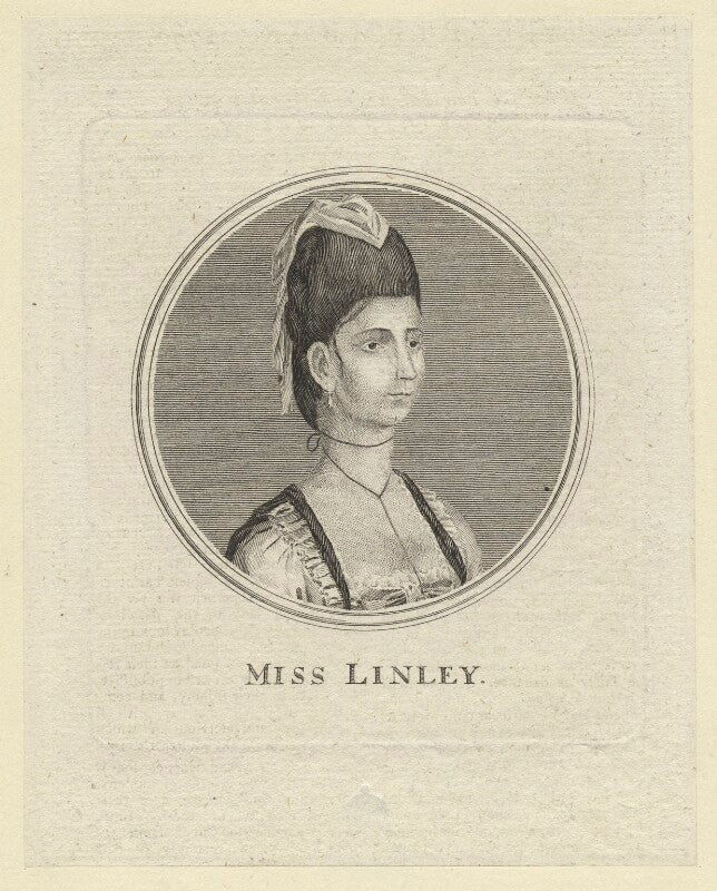 Elizabeth ann sheridan (née linley) when miss linley npg d5974