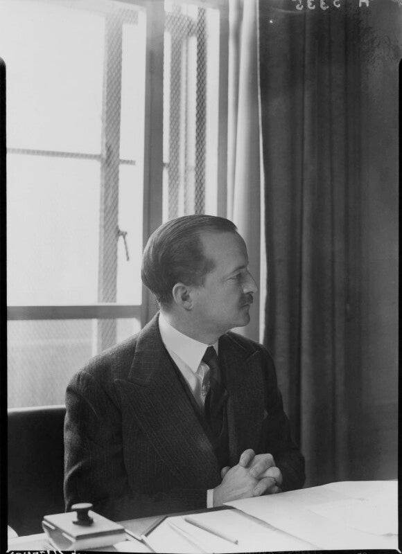 (alfred) duff cooper, 1st viscount norwich npg x11434