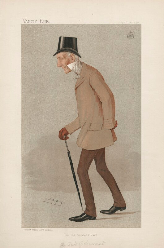 Algernon percy banks st maur, 14th duke of somerset ('statesmen. no. 610.') npg d44644