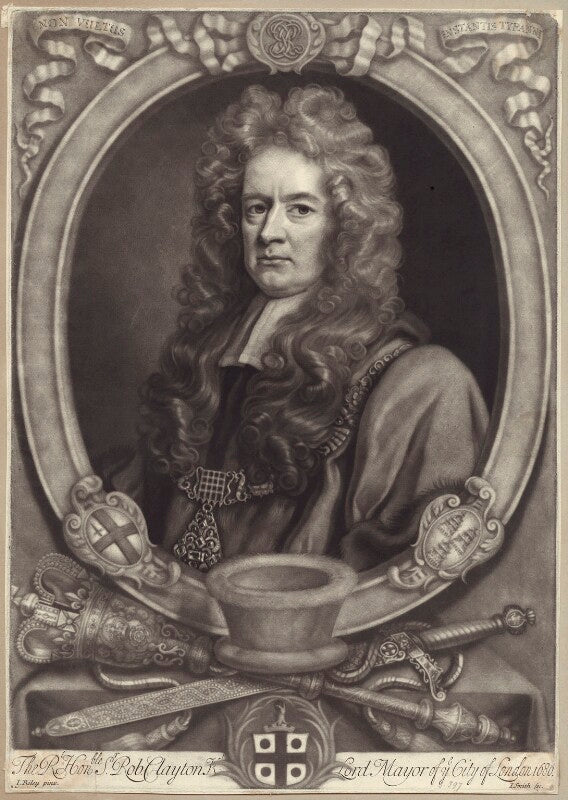 Sir robert clayton npg d29965