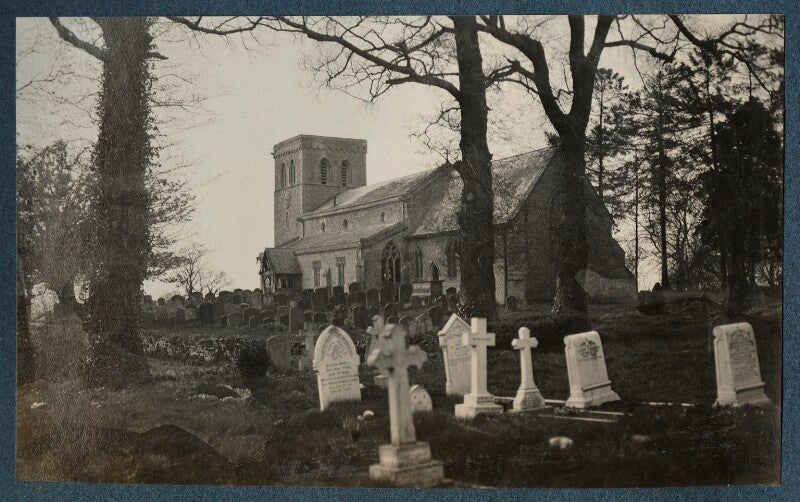 'the church at garsington' npg ax142069