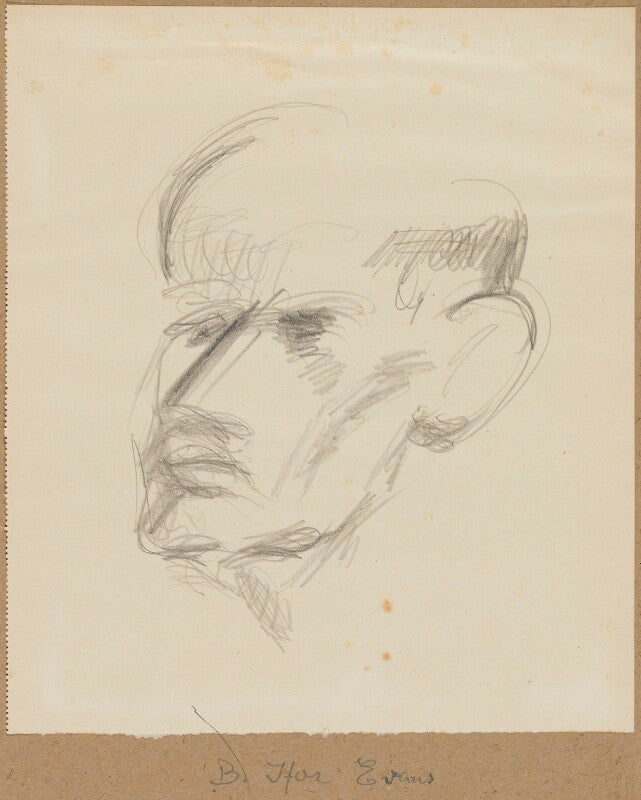 (benjamin) ifor evans, baron evans of hungershall npg d13569