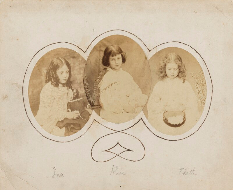 Ina liddell; alice liddell; edith mary liddell npg p991(10)