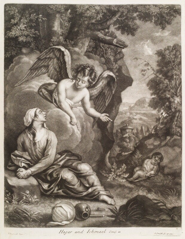 Hagar and ishmael npg d11746