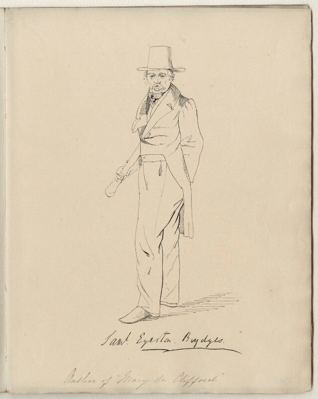 Sir samuel egerton brydges, 1st bt npg d34555