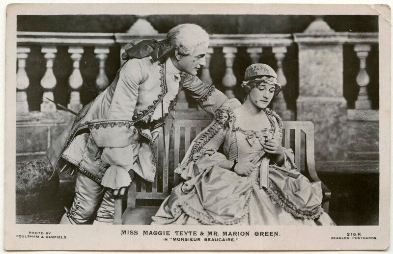 Marion green and maggie teyte in 'monsieur beaucaire' npg ax160280
