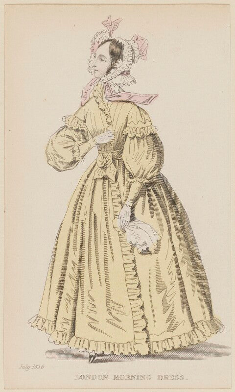 'london morning dress', july 1836 npg d47691