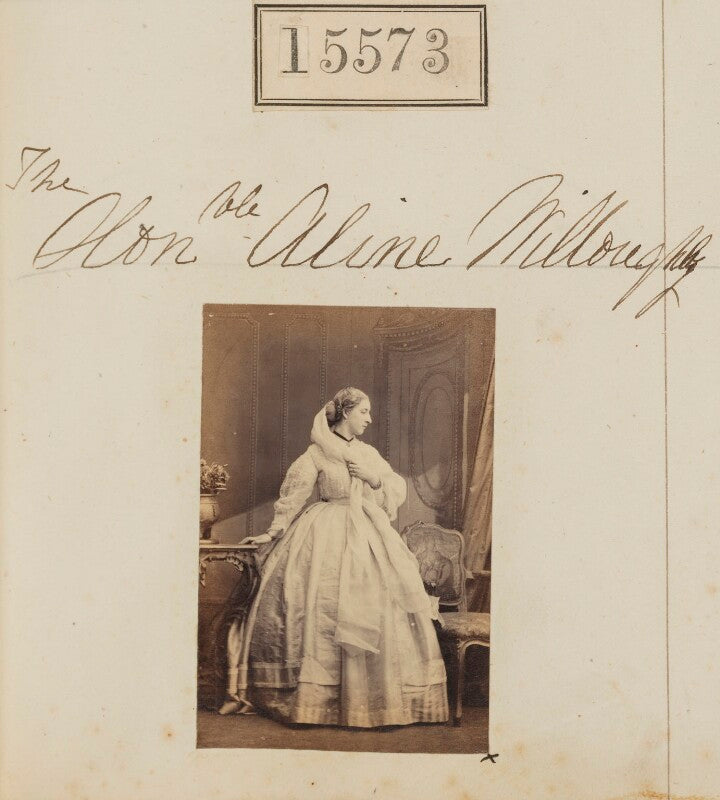 Hon. aline willoughby npg ax63505