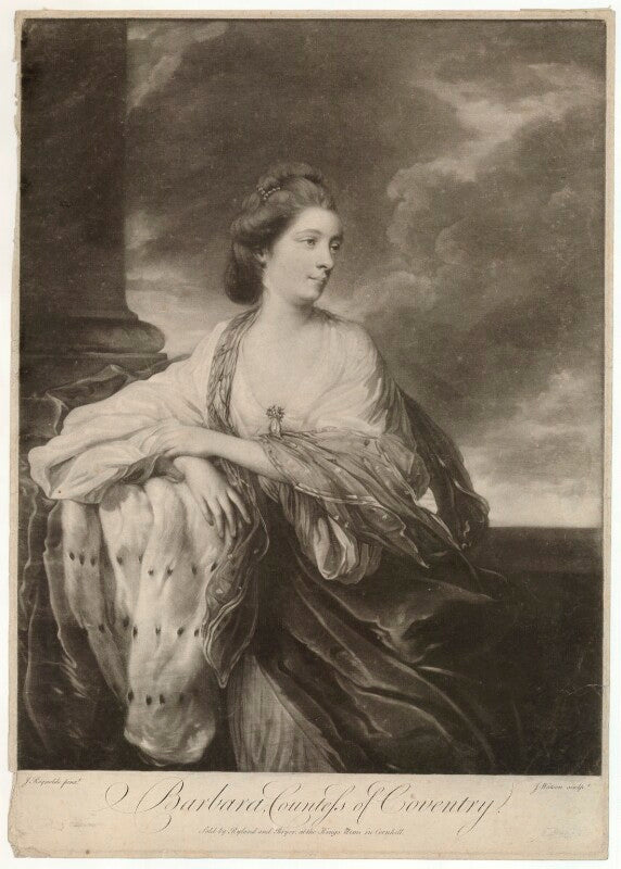 Barbara (née st john), countess of coventry npg d34193