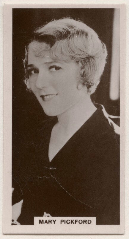Mary pickford (gladys mary smith) npg x196373