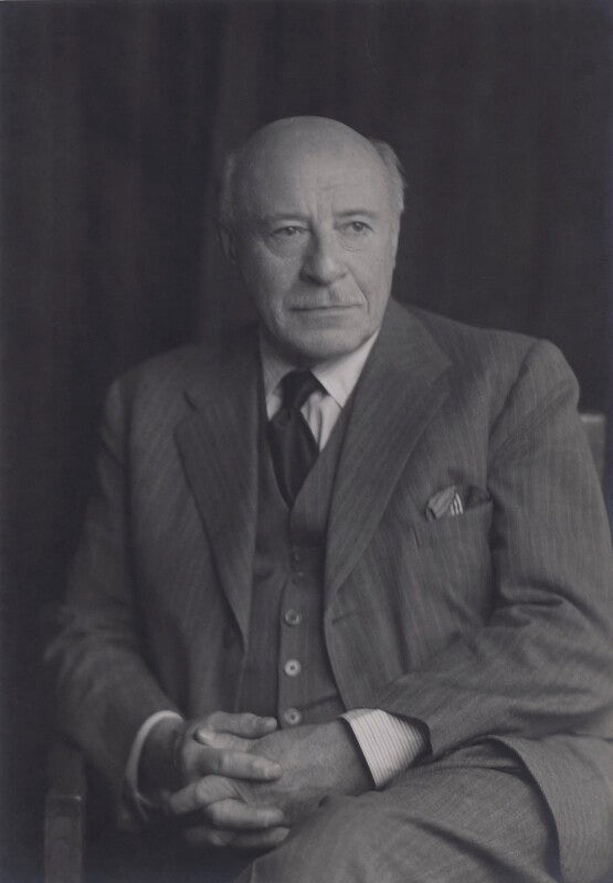 Sir geoffrey cust faber npg x21221