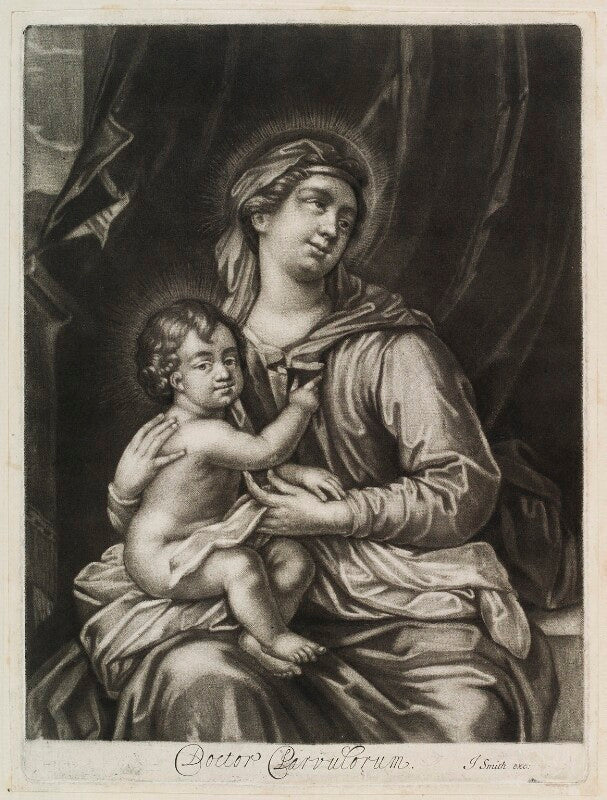 'doctor parvulorum' (virgin and child) npg d11853
