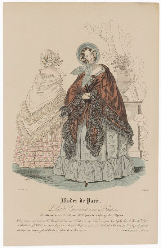 'modes de paris', 25 june 1839 npg d47806
