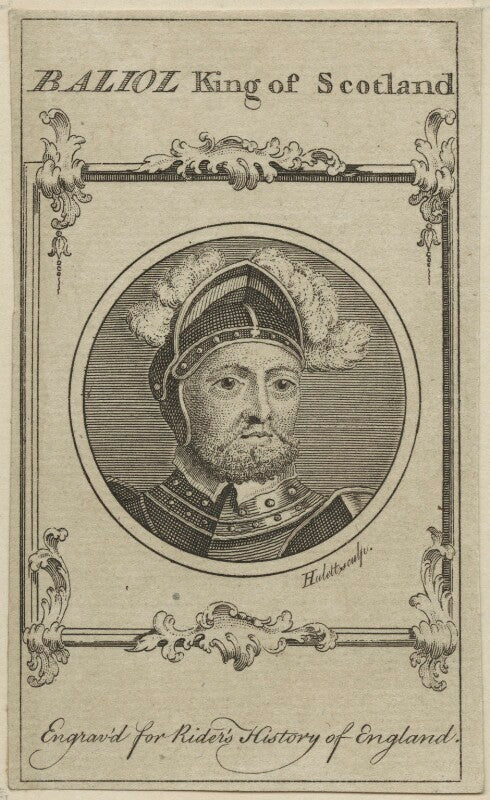 John de balliol, king of scots npg d23887