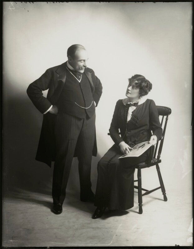 Edmund gwenn; irene vanbrugh npg x152712